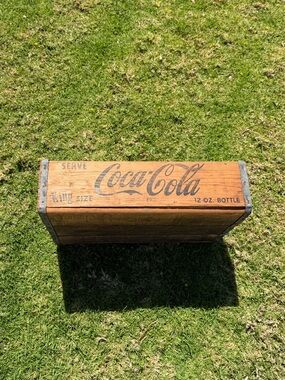 Vintage 1950s/1960s King Size Coca Cola Wooden Crate